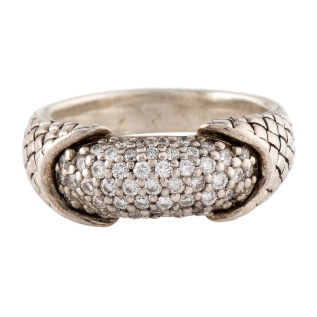Scott Kay Diamond Weave Band
